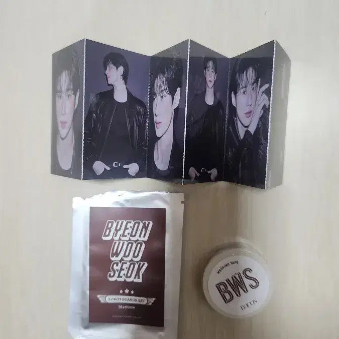 [SOLD OUT] 변우석 디아이콘A 마스킹테이프,폴딩포토카드