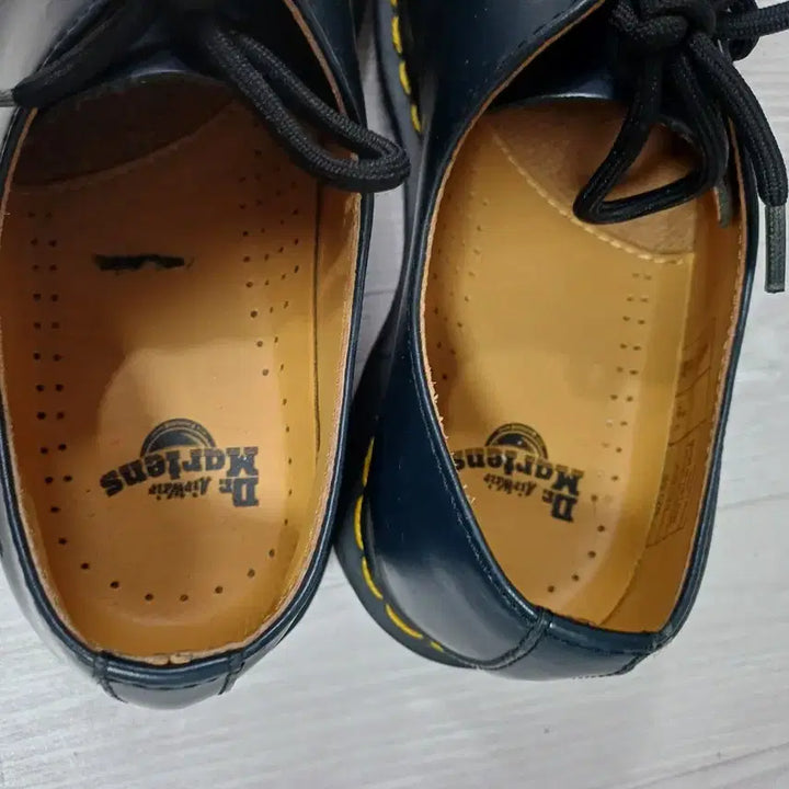 [BUNJANG] Dr. Martens 3-Hole Navy Shoes / 닥터마틴 스무스 3홀 네이비 UK6 250사이즈
