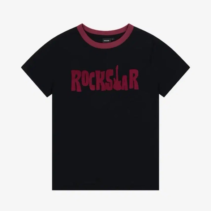 [BUNJANG] AAKAM Rockstar Black T-shirt / AAKAM 락스타 반팔 티셔츠