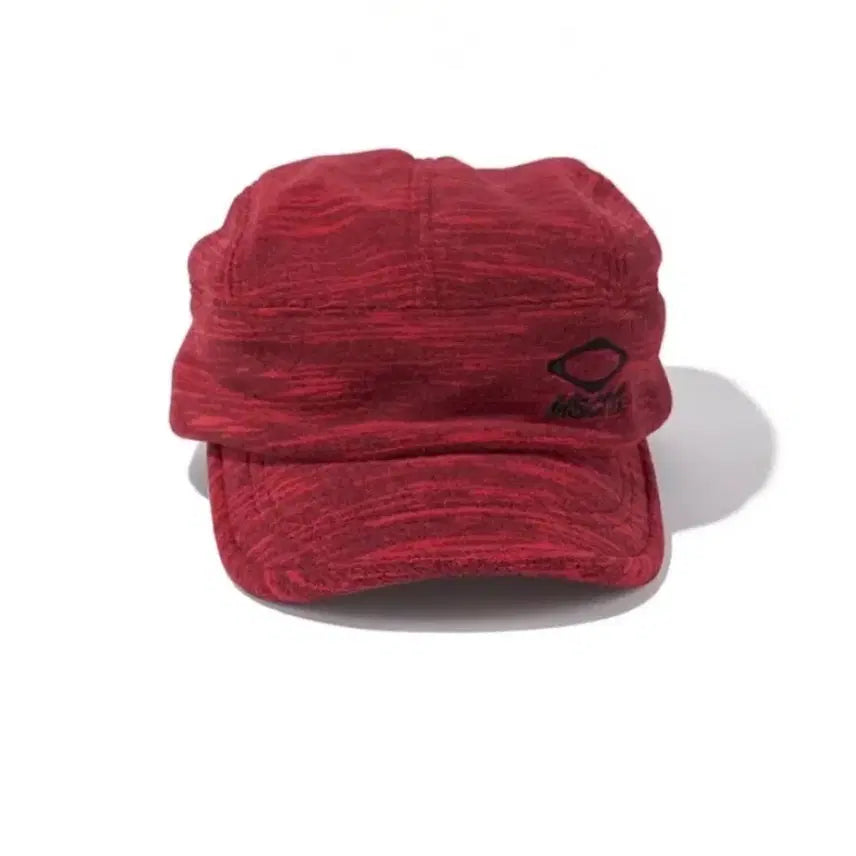 [BUNJANG] Mischief Fleece Panel Cap Red / 미스치프 플리스 패널 캡 레드