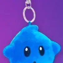 [BUNJANG] Super Mario Galaxy Luma Keyring (Blue) / 슈퍼마리오 갤럭시 굿즈 루마 키링 판매 (블루)