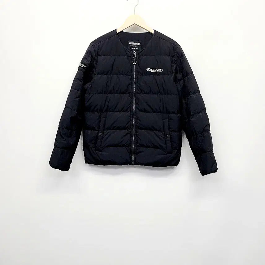 [BUNJANG] Discovery Pictor U Goose Down Lightweight Padded Jacket Black 95 / 디스커버리 픽토르U 구스다운 경량패딩 블랙 95