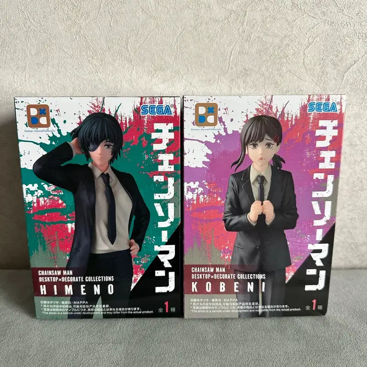 [SOLD OUT] (미개봉) 새가 체인소맨 히메노, 코베니 피규어