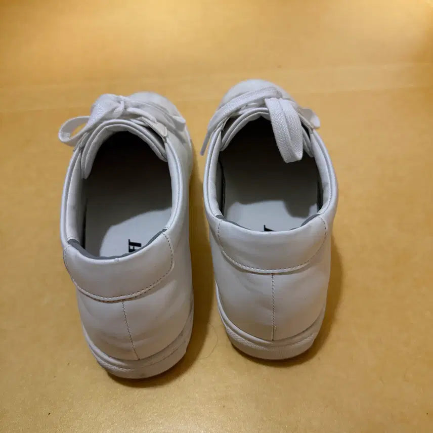 [BUNJANG] Sixfit White Sneakers - Height Increasing Version / [275] 식스핏 화이트 스니커즈 키높이 버전 1IN WHITE HI