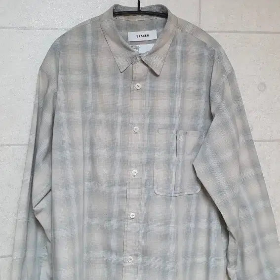 [BUNJANG] Beaker Original Men Soft Tartan Check Shirt / 비이커오리지널 25fw Men Soft Tartan Check Shirt