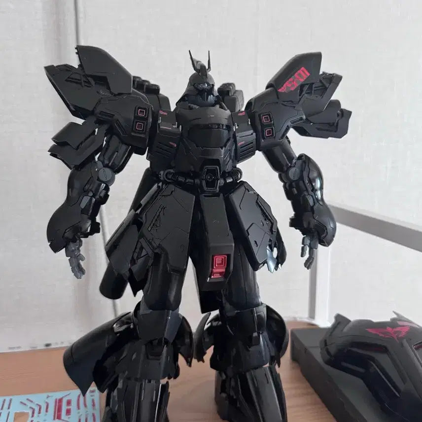 [BUNJANG] Master Grade Sazabi Ver. Ka Custom Painted Model Kit / 사자비 mg 버카 도색작