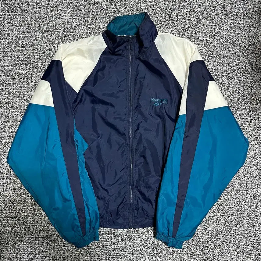 [BUNJANG] Reebok 90s Old School Windbreaker Jacket / 리복 90s 올드스쿨 바람막이 자켓