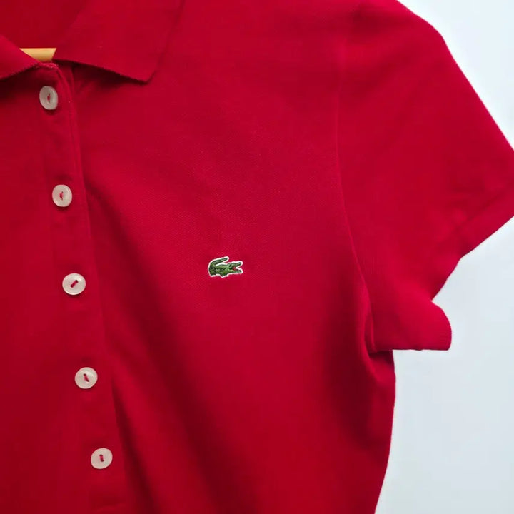 [BUNJANG] Lacoste Red Polo Shirt / [S] 라코스테 레드 카라티