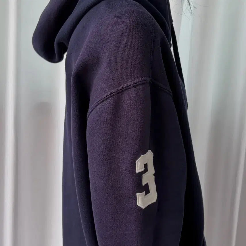 [SOLD OUT] [L]폴로 랄프로렌 빅포니 치프키프 기모 후드 집업 navy