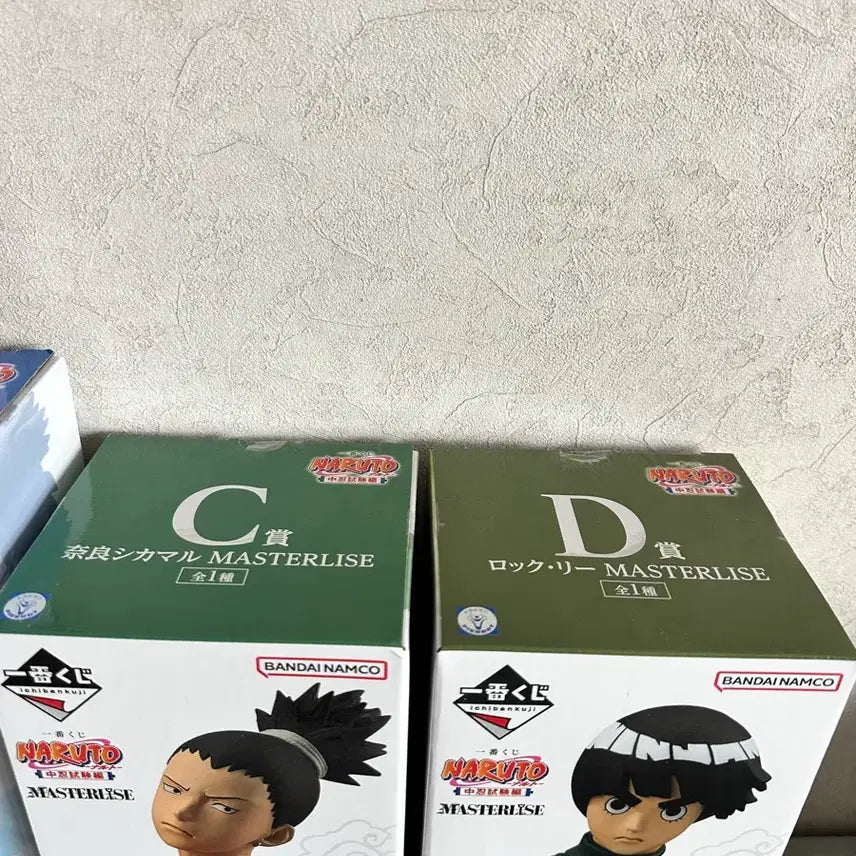 [SOLD OUT] (미개봉, 택포33) 나루토 제일복권 중급닌자 A~E 일괄(+소고)