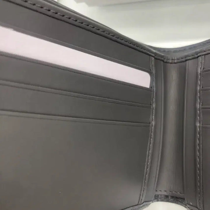[BUNJANG] Emporio Armani Gray Bifold Wallet / 엠포리오 아르마니 반지갑 그레이