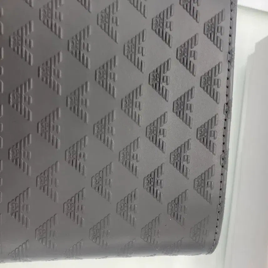 [BUNJANG] Emporio Armani Gray Bifold Wallet / 엠포리오 아르마니 반지갑 그레이
