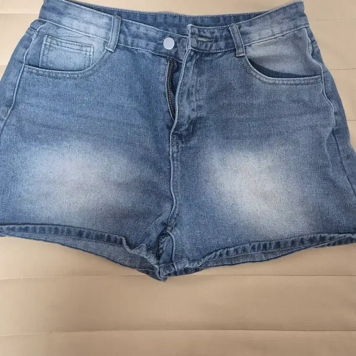 [BUNJANG] Avely Blue Denim Shorts XL / 에이블리 청반바지 팔아요!!<xl>