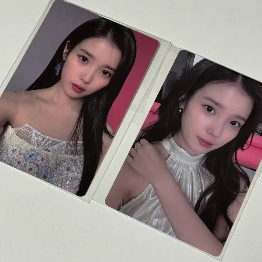 [SOLD OUT] 아이유 팝업 포카 2장 일괄