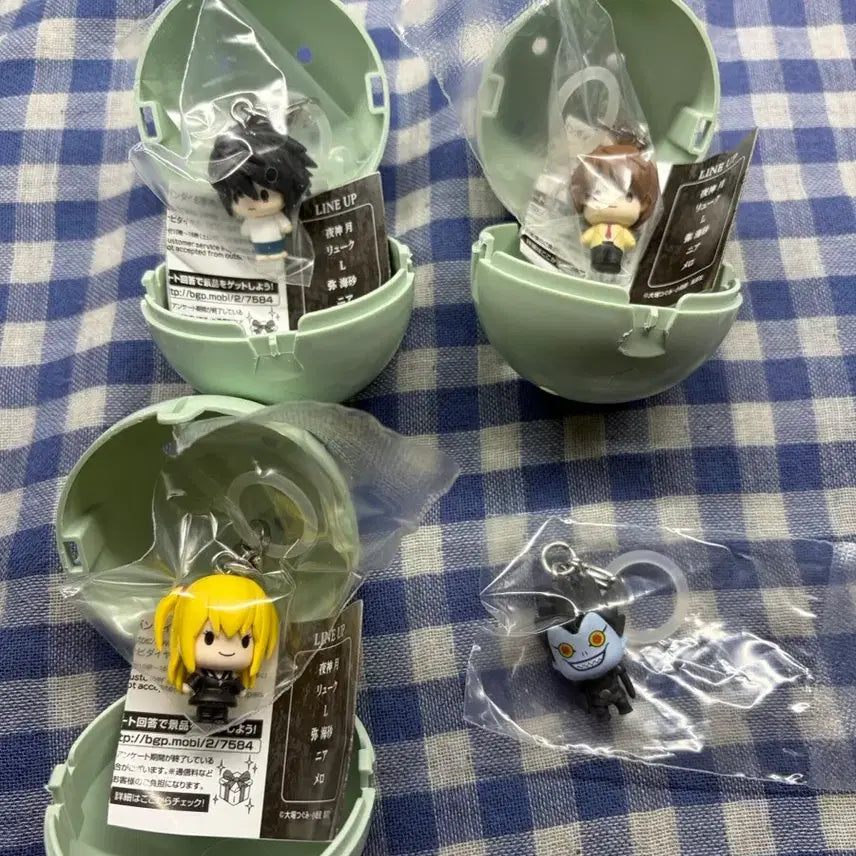 [SOLD OUT] 데스노트 메지루시 엘, 라이토,미사, 류크 4종 일괄