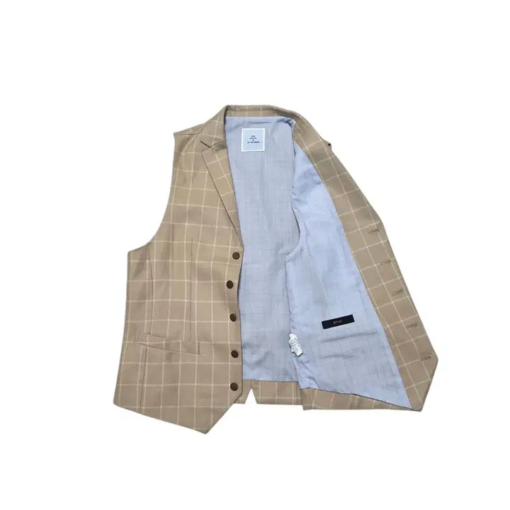 [BUNJANG] Mvio 100% Wool Vintage Suit Vest / Mvio 엠비오 모 100% 빈티지 정장 조끼 베스트
