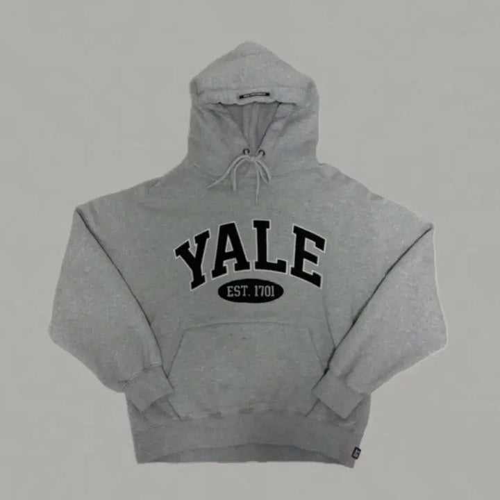 [BUNJANG] Yale University Grey Hoodie / YALE 예일대학교 그레이 후드티