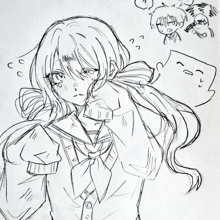 [BUNJANG] Custom Hand-Drawn Sketch Commission / 사각사각 손그림 커미션