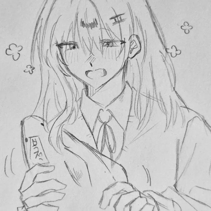 [BUNJANG] Custom Hand-Drawn Sketch Commission / 사각사각 손그림 커미션