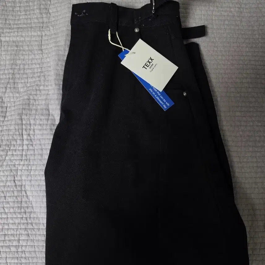 [SOLD OUT] (새상품) 텍스 TX304 커브드 배기 벌룬 데님 (블랙)M