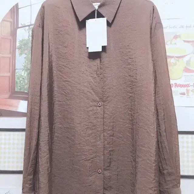 [BUNJANG] Among Brown Shirt / (새상품) 어몽 브라운 셔츠