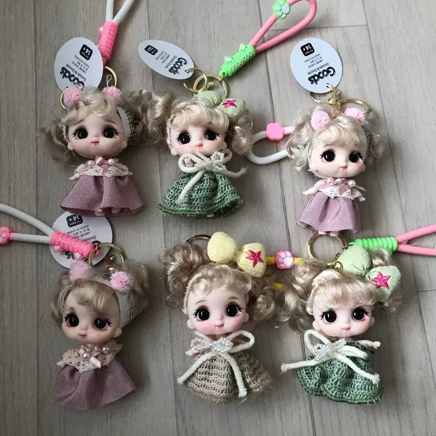 [BUNJANG] Cute Doll Keyring / 인형키링 (개당가격입니다)
