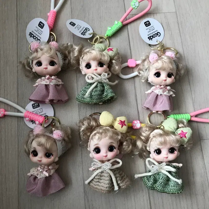 [BUNJANG] Cute Doll Keyring / 인형키링 (개당가격입니다)