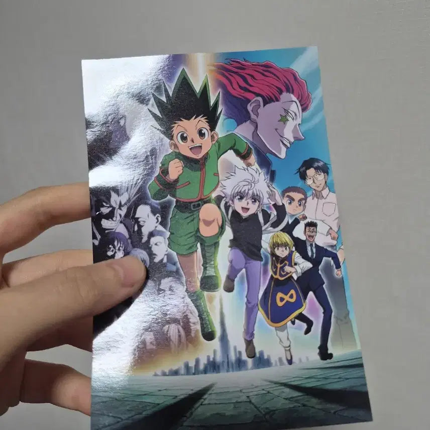 [BUNJANG] Hunter x Hunter Collaboration Cafe Special Goods - Zoldyck Family Postcards/Standees Bundle / 헌터헌터 콜라보카페 특전 엽서/스탠드 이르미 크라피카 키르아 일괄