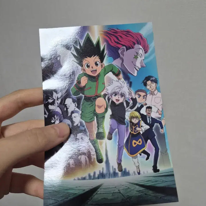 [BUNJANG] Hunter x Hunter Collaboration Cafe Special Goods - Zoldyck Family Postcards/Standees Bundle / 헌터헌터 콜라보카페 특전 엽서/스탠드 이르미 크라피카 키르아 일괄