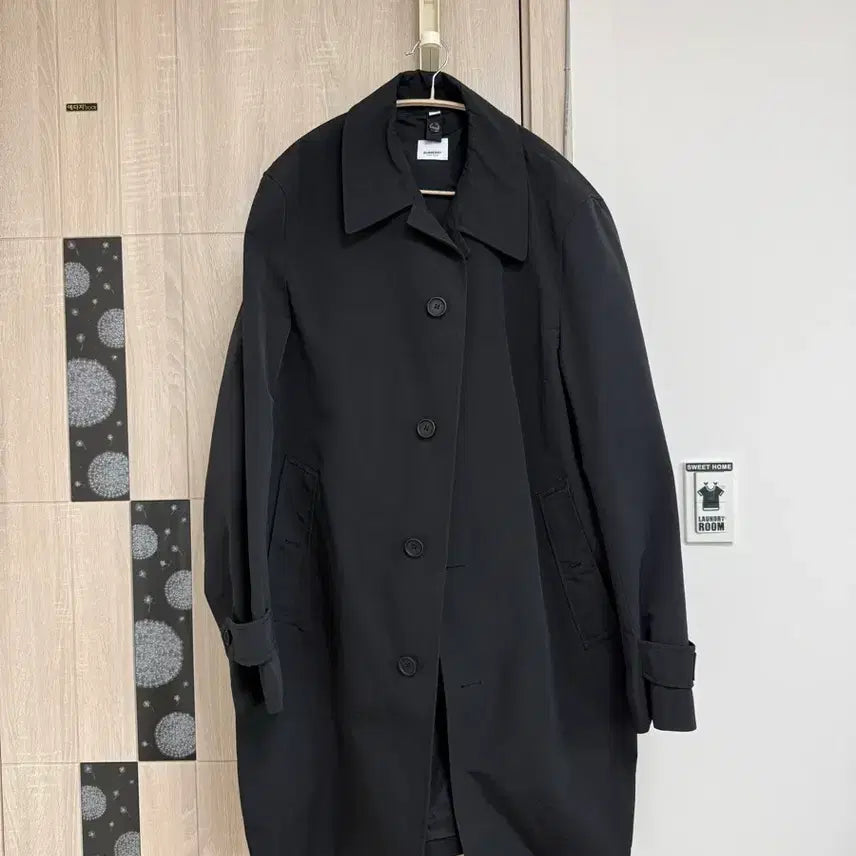 [BUNJANG] Burberry Black Mac Coat / 버버리  블랙 봄 가을 맥코트