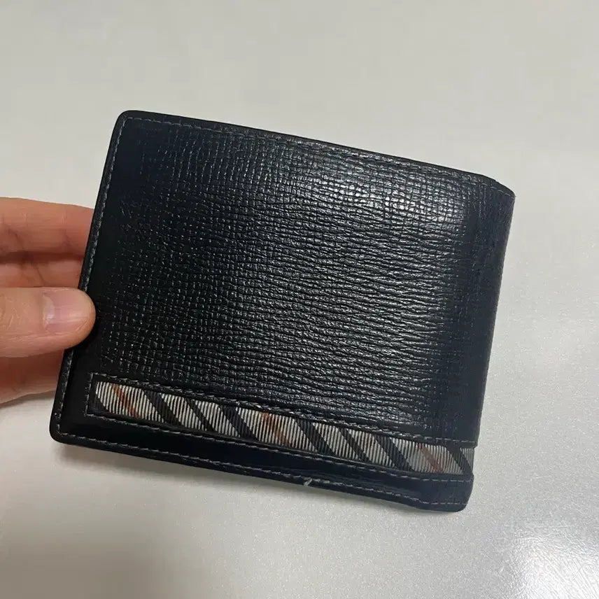 [BUNJANG] Daks Black Leather Wallet / 닥스 블랙 가죽 반지갑