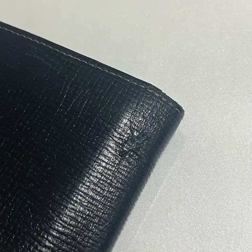 [BUNJANG] Daks Black Leather Wallet / 닥스 블랙 가죽 반지갑