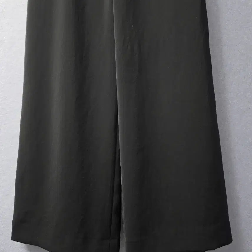 [BUNJANG] Hansum LANVIN Black Wide Pants / 한섬25년 랑방LANVIN 컬렉션 블랙 와이드팬츠