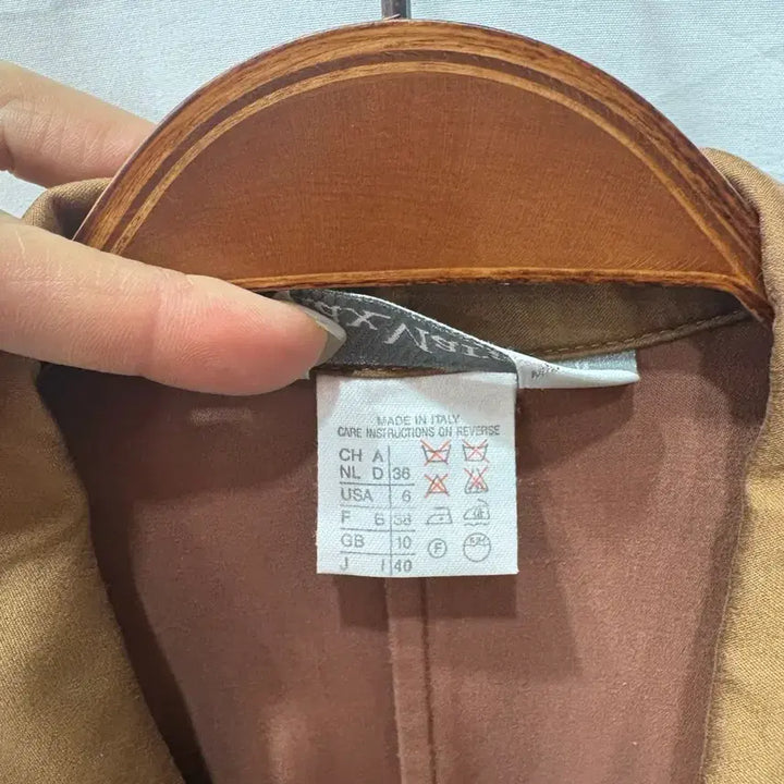 [BUNJANG] Max Mara Brown Shirt Jacket / 막스마라 브라운 컬러 셔츠 자켓40/55~66(정품)