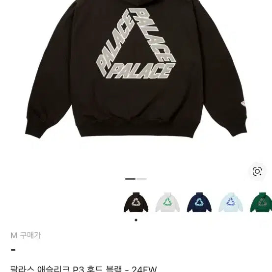 [SOLD OUT] 팔라스 애슬리크 P3 후드 블랙 24FW