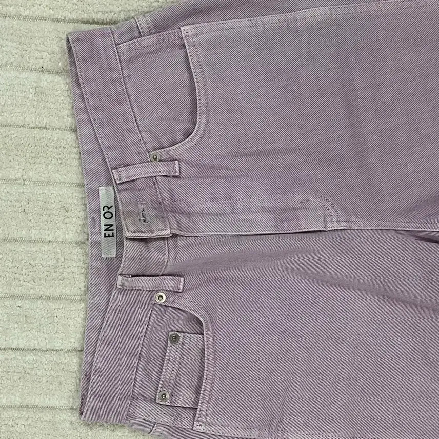 [BUNJANG] Enor Pastel Tone Denim Pants / 엔오르