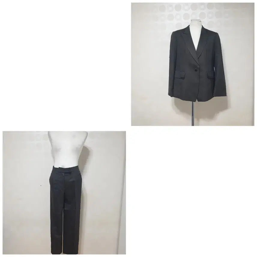 [BUNJANG] Flamingo Suit Set (Jacket &amp; Pants) / 후라밍고/정장자켓77/정장바지77/정장세트77
