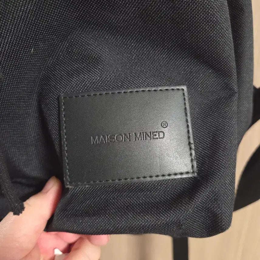 [BUNJANG] Maison Mineed Two-Pocket Backpack / 메종미네드 투포켓 백팩 가방