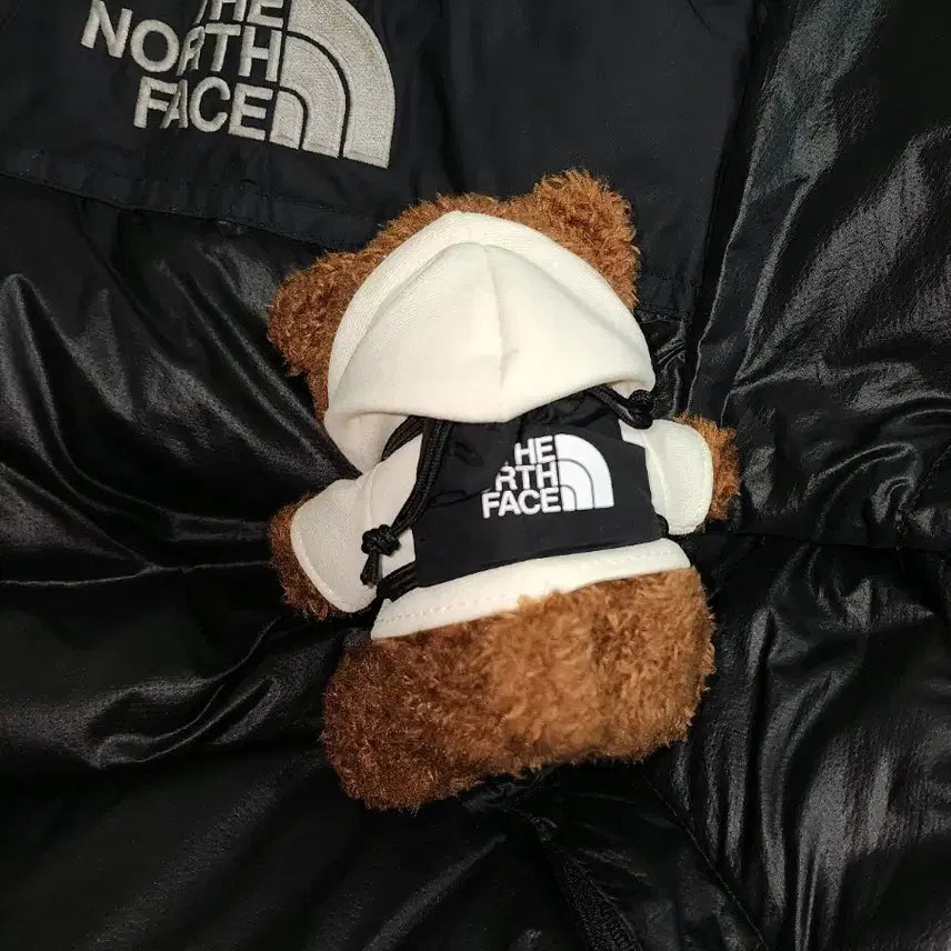 [BUNJANG] The North Face Bear Hoodie Keychain / 노스페이스 귀여운 곰돌이 키링