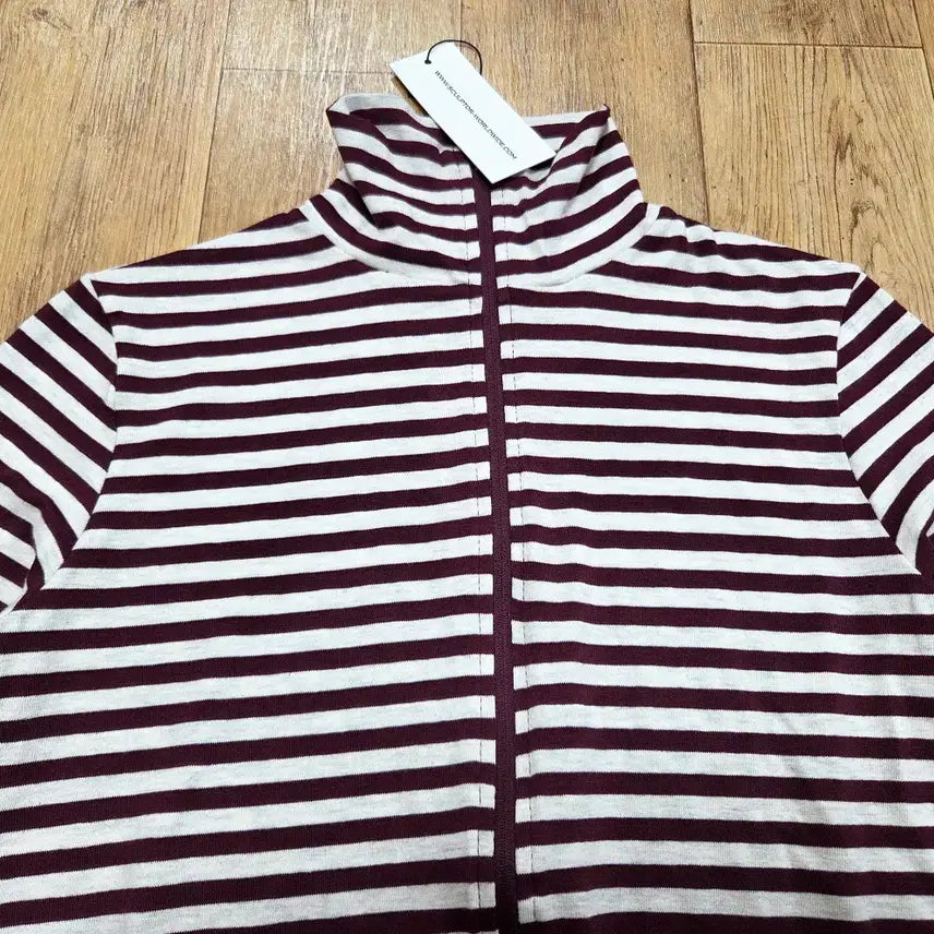 [BUNJANG] Sculptor Striped Jersey Zip-up 55 / 스컬프터(sculptor) 스트라이프 저지집업 55 새상품