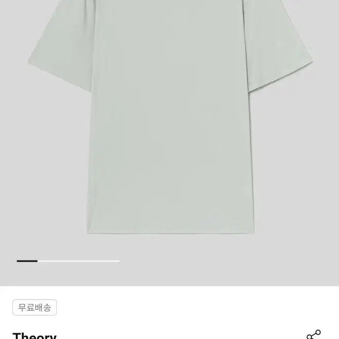 [BUNJANG] Theory Modal Silky Performance Jersey T-shirt / 띠어리 모달 실키 퍼폼 저지 티셔츠 L 105 정가 22만원