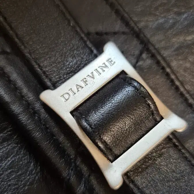 [BUNJANG] DIAFVINE 블랙 가죽 라이더 자켓 XL / DIAFVINE 블랙 가죽 라이더 자켓 XL