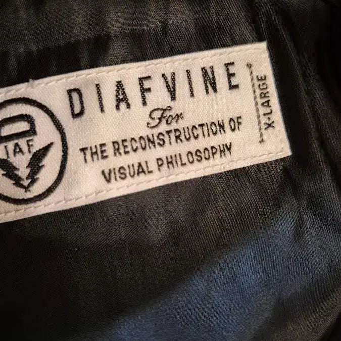 [BUNJANG] DIAFVINE 블랙 가죽 라이더 자켓 XL / DIAFVINE 블랙 가죽 라이더 자켓 XL