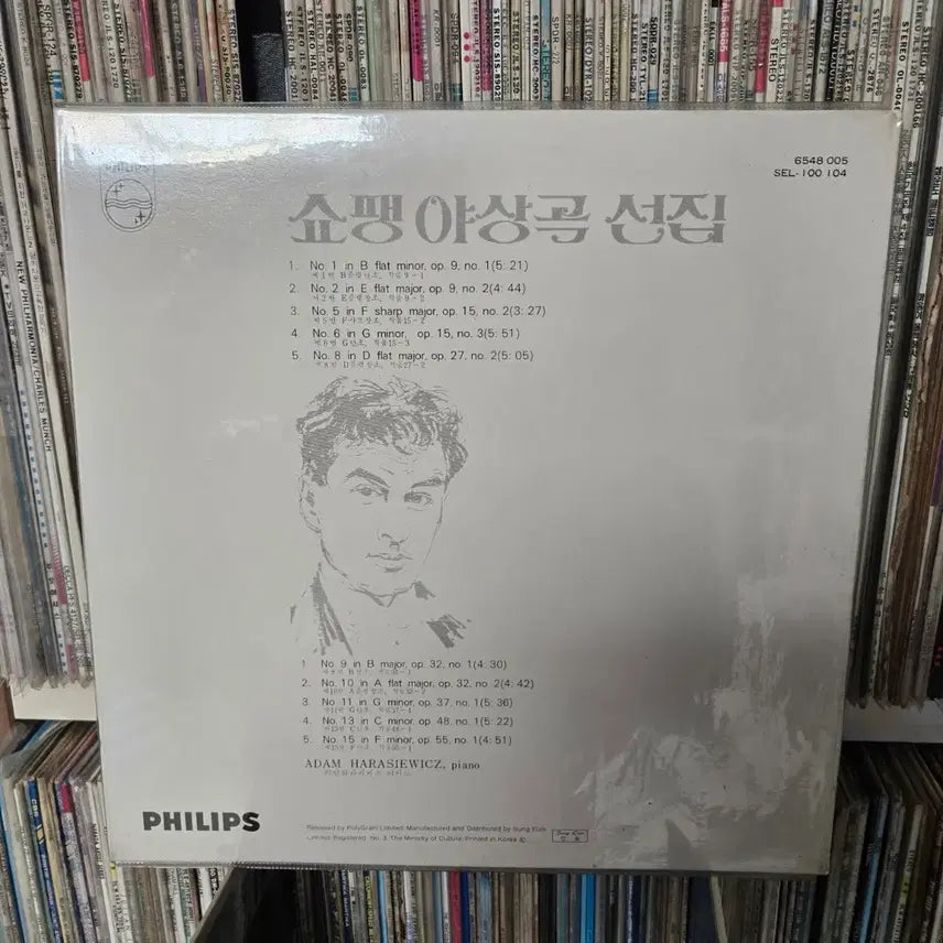 [BUNJANG] Philips Chopin Nocturnes LP Record / 필립스 쇼팽 야상곡 LP판