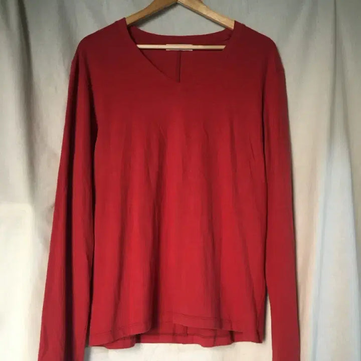 [BUNJANG] Cacele V-Neck Long Sleeve Shirt / Cacele v necklong sleeve