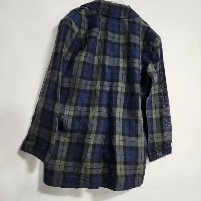 [BUNJANG] Studio Tomboy Linen Checkered Oversized Jacket / 스튜디오톰보이2021린넨100% 체크  박시자켓66