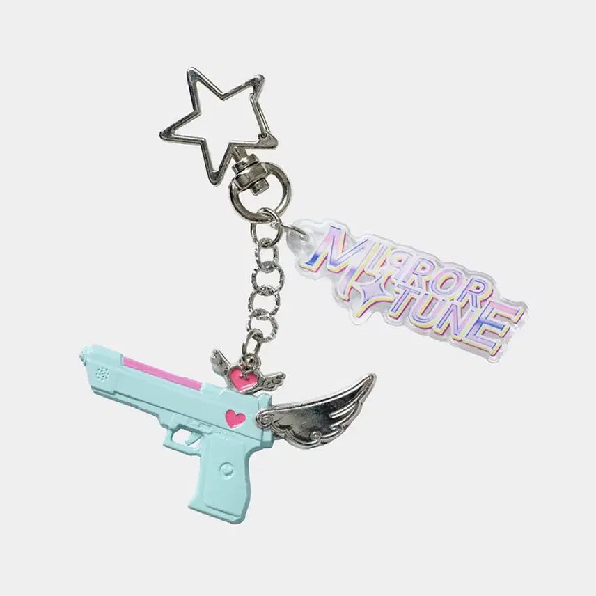 [BUNJANG] ZUTTOMAYO MIRROR TUNE Gun Keyring / 즛토마요 굿즈 미라튠권총 키링 미개봉 판매