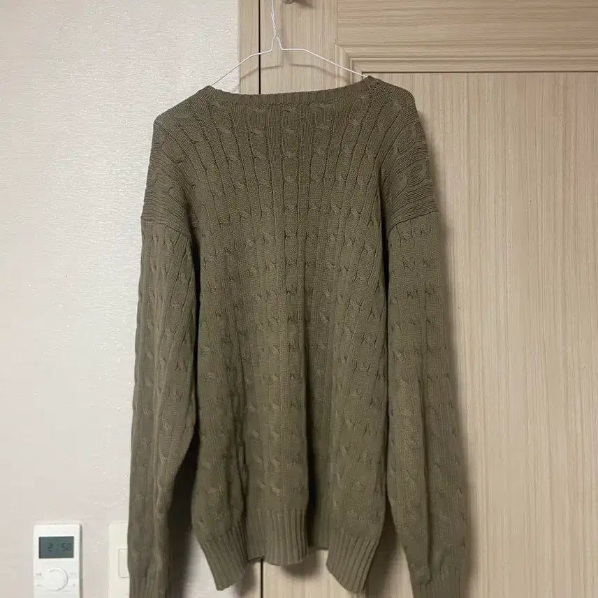 [BUNJANG] Polo Cable Knit Sweater / [새상품/정품] 폴로 꽈배기 니트