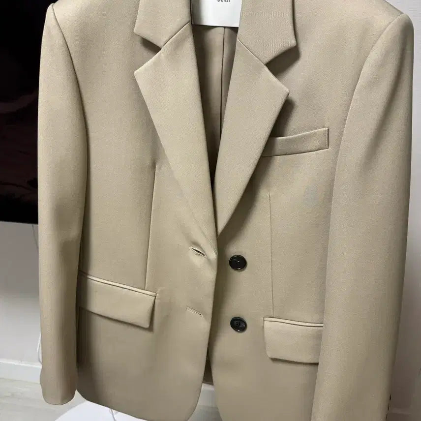 [SOLD OUT] Dunst 던스트 ESSENTIAL 블레이저_SAND BEIGE