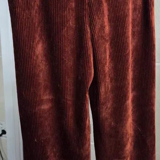 [BUNJANG] Time Wide Spandex Pants Brown 28 inch / 타임  와이드 스판 팬츠 브라운 28인치